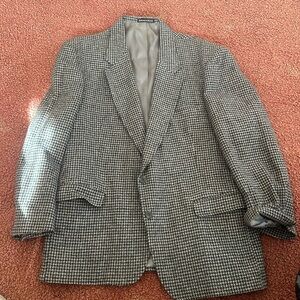 Woolrich Black and White Houndstooth Jacket